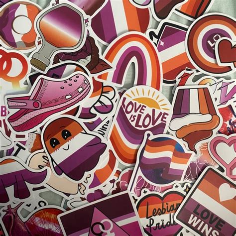 Lesbian Sticker Etsy Uk