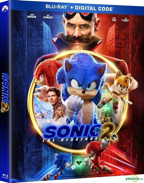 YESASIA Sonic The Hedgehog 2 2022 Blu Ray Digital Code US