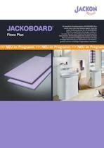 JACKOBOARD Flexo Plus Jackon Insulation PDF Katalog Beschreibung