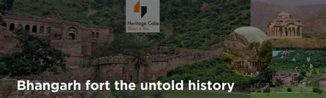 Bhangarh Fort The Untold History - Heritage Cabs