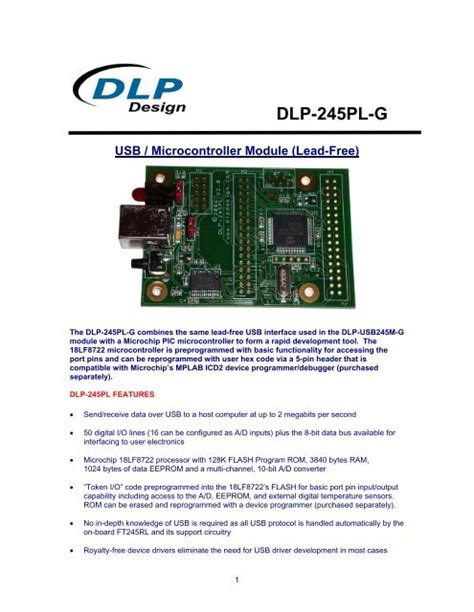 Datasheet Ftdi