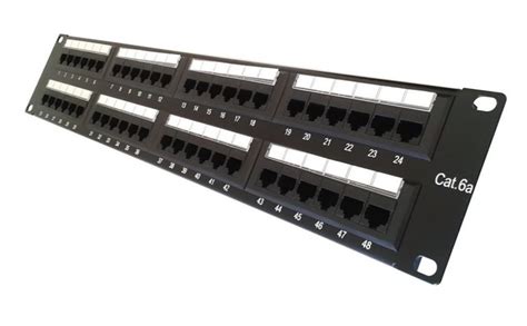 Patch Panel Cat6a 48 Puertos Importrade