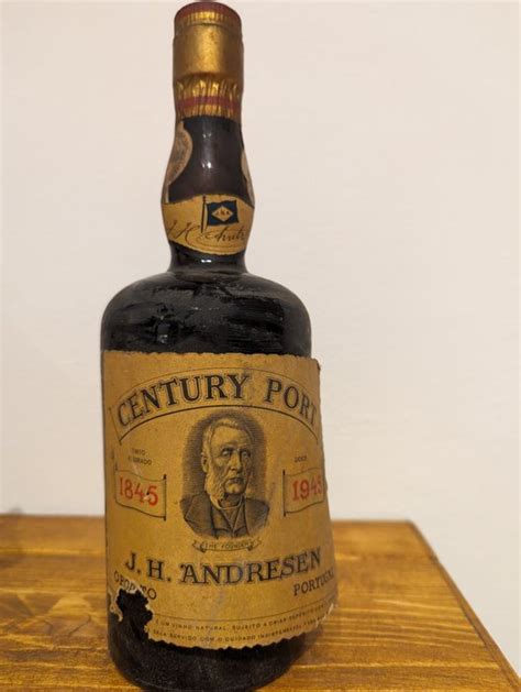 J H Andresen Century Port Oporto Bottle L