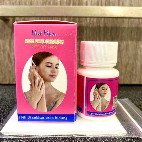 Jual Hut Mun Nose Pore Cleansing Peel Off Mask Hutmun Gel Pencabut