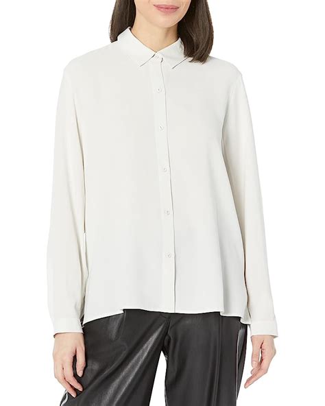 Eileen Fisher Classic Collar Shirt Zappos