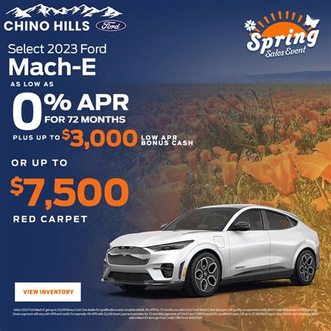 New Vehicle Specials Chino Hills Ford