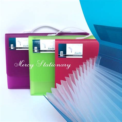 Jual Expanding File With Handle Bantex Folio Size Map Harmonika Folio