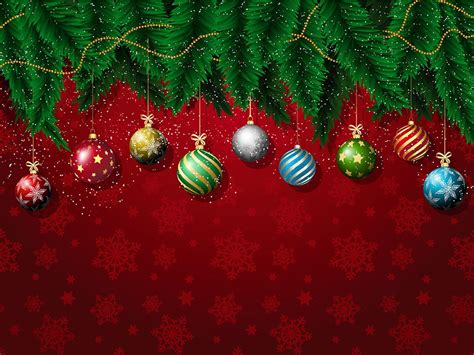 Christmas baubles background 234061 Vector Art at Vecteezy