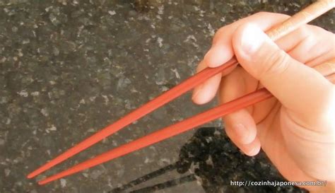 Como Usar Hashi Palitinhos Japoneses Cozinha Japonesa