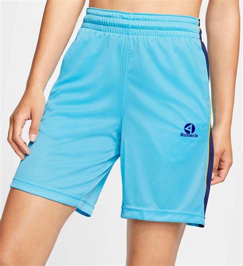 Turq Women Basketball Shorts Roneck