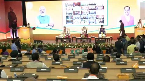 Bjp National Executive Meet Underway In Delhi Pm Narendra Modi Amit