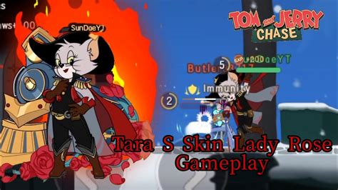 Tom And Jerry Chase Asia 猫和老鼠手机 Tara S Skin Lady Rose Gameplay