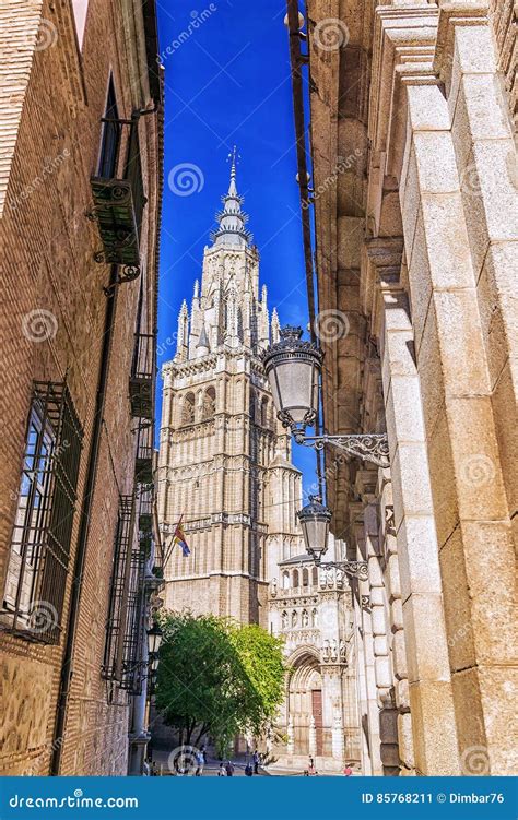 Cathedral Of Saint Mary In Toledo Spain Stock Image Image Of