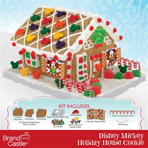 Disney® Mickey Mouse And Friends Holiday Gingerbread House Kit Crafty