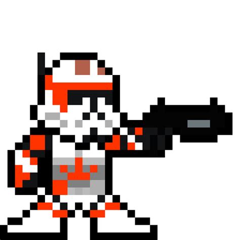 Commander Cody Dibujos En Cuadricula Dibujos Hama Beads