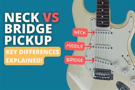 Neck Vs Bridge Pickup Key Differences Explained Roundtable Audio