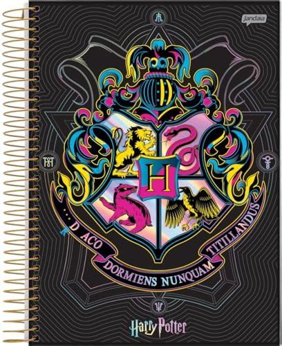 Caderno Espiral Univ CD 10 Matérias 200Fls Harry Potter Dormiens