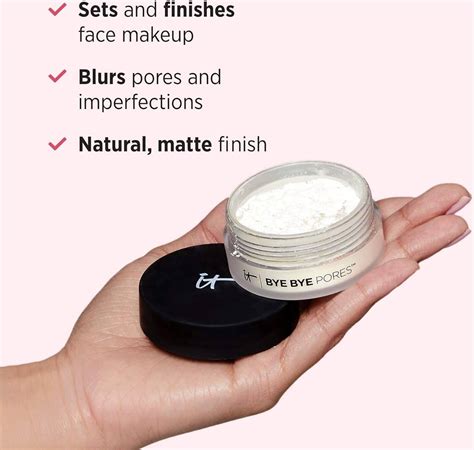 It Cosmetics Bye Bye Pores Poreless Finish Airbrush Powder Universal Translucent Shade