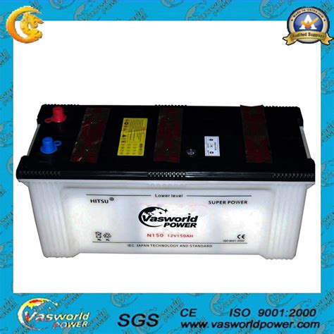 Dry Charged Truck Battery 12V150ah With High Performance From Vasworld