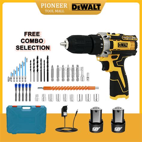 Dewalt Cordless Drill 12v Cordless Drill Driver Double Speed With Li