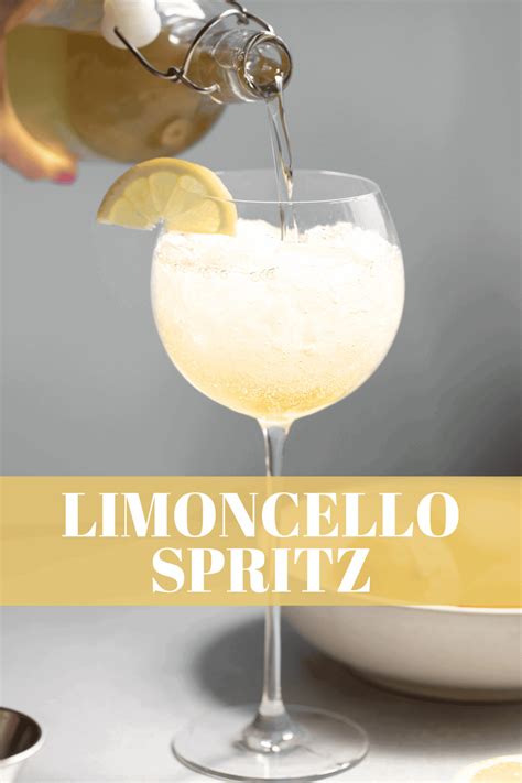 Limoncello Spritzer Platings Pairings