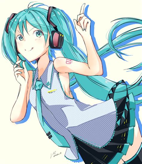 初音ミク「いちさんの歌うミクさんまだまだ歌えそうなミクさん、とっても頼もしいですね 」piaproピアプロのイラスト