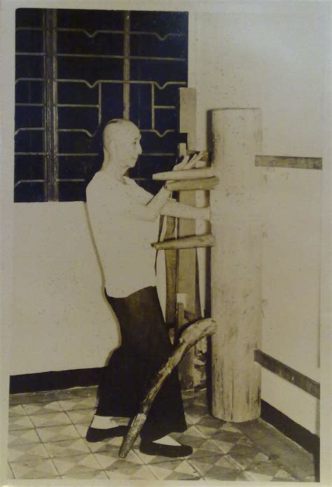 Kung Fu Fever Wing Chun Grand Master Ip Man 葉問 and His Wooden Dummy