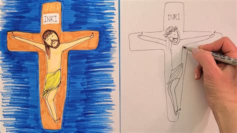 Jesus On The Cross Sketch