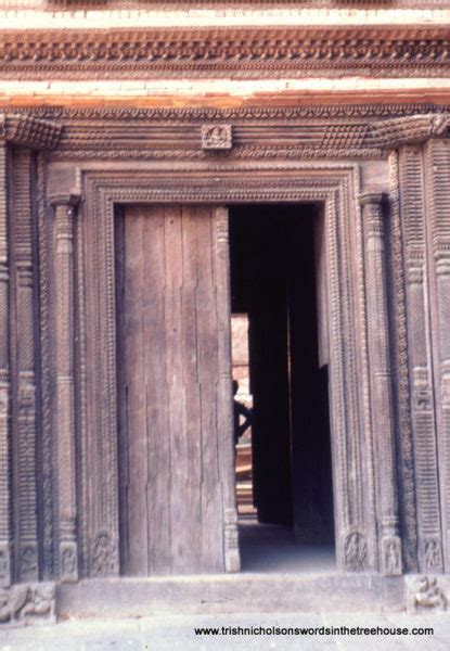 Museum Doorway Trish Nicholsons Words In The Treehouse