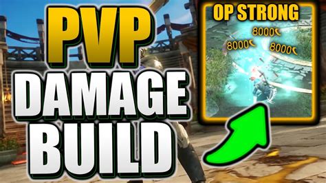 Pvp Damage Build Greatsword Pvp Build Sword Shield Pvp Build