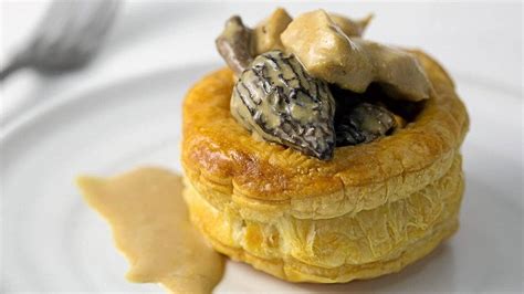 Vol Au Vent De Volaille Sauce Aux Champignons