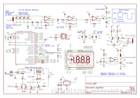 Heart Rate Monitor Schematic