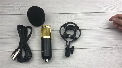 Bm Condenser Usb Microphone Studio With Stand Tripod Mic For