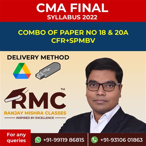 Combo Of Paper No A Cfr Spmbv Ranjay Mishra Classes