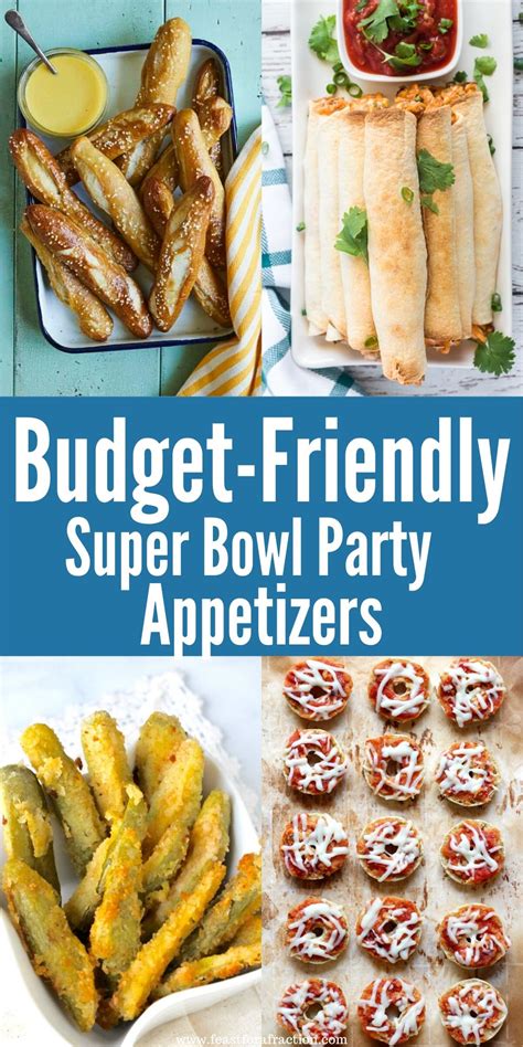 Easiest Way To Make Super Bowl Party Finger Food Ideas Budget