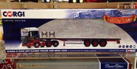 Scania R Flatbed Trailer Ian Craig Scotland Cc Corgi Modern Truck