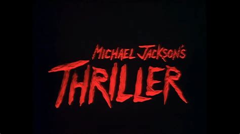 Michael Jackson Thriller Official Music Video Youtube