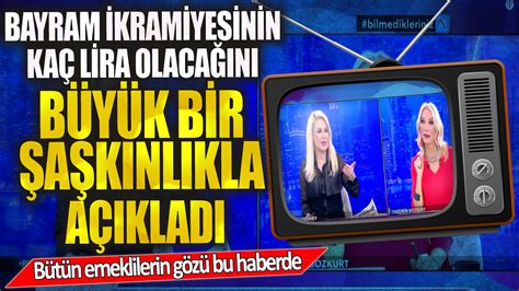 Bayram ikramiyesinin kaç lira olacağını büyük bir şaşkınlıkla açıkladı