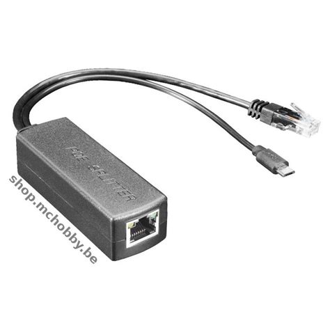 PoE Power Over Ethernet Splitter 5V 2 4 Micro USB