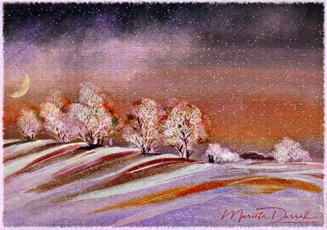 paintings of winter scenes Archives - Illuminart Designs