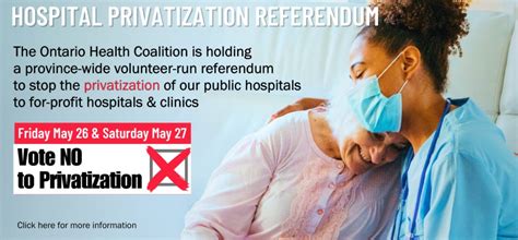 Save Universal Health Care Vote No To Privatization This May