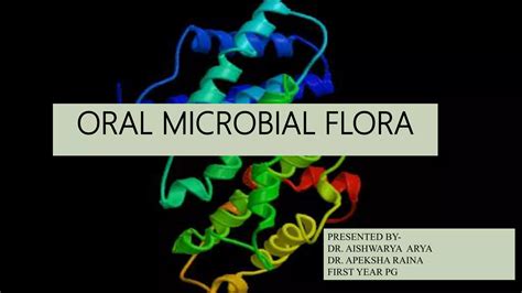 Oral Microbial Flora Ppt