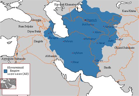 Khwarezmian_Empire_1190_-_1220_(AD) – The Byzantium Blogger