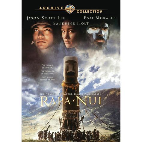 Rapa Nui Dvd Jason Scott Lee Esai Morales Sandrine Holt Eru