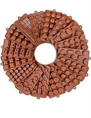 Brown Silicone Chocolate Mold For Bakery At Rs 35 Piece In Bhilwara