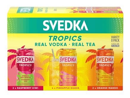 Svedka Tropics Variety 8Pk NC ABCC