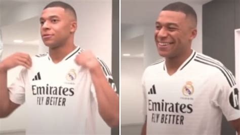 Mbappés First Time In Real Madrids White Jersey Viral Reaction