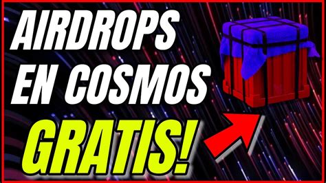 Airdrops En La Testnet De Comdex Cosmos Gratis Youtube