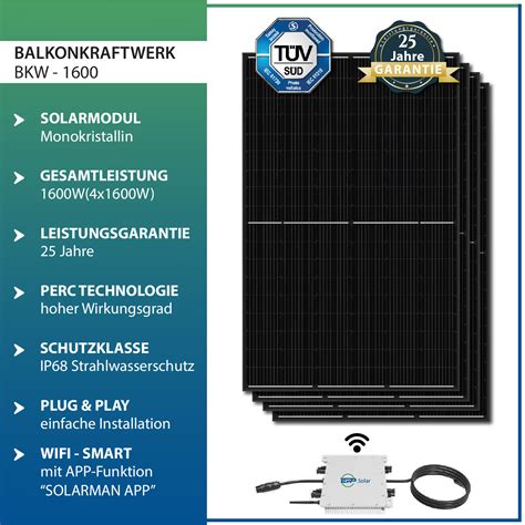 Solar Pv 400w Balkonkraftwerk Komplettset Mit Epp 400w Solarmodule Porn Sex Picture