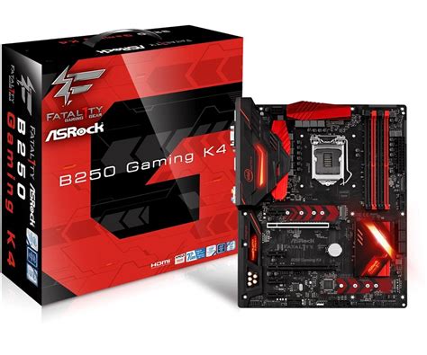 Placa Mãe LGA 1151 Fatal1ty B250 Gaming K4 DDR4 ASRock Glacon